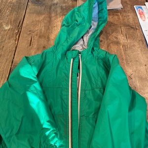 Gap boys toddler rain coat. Green